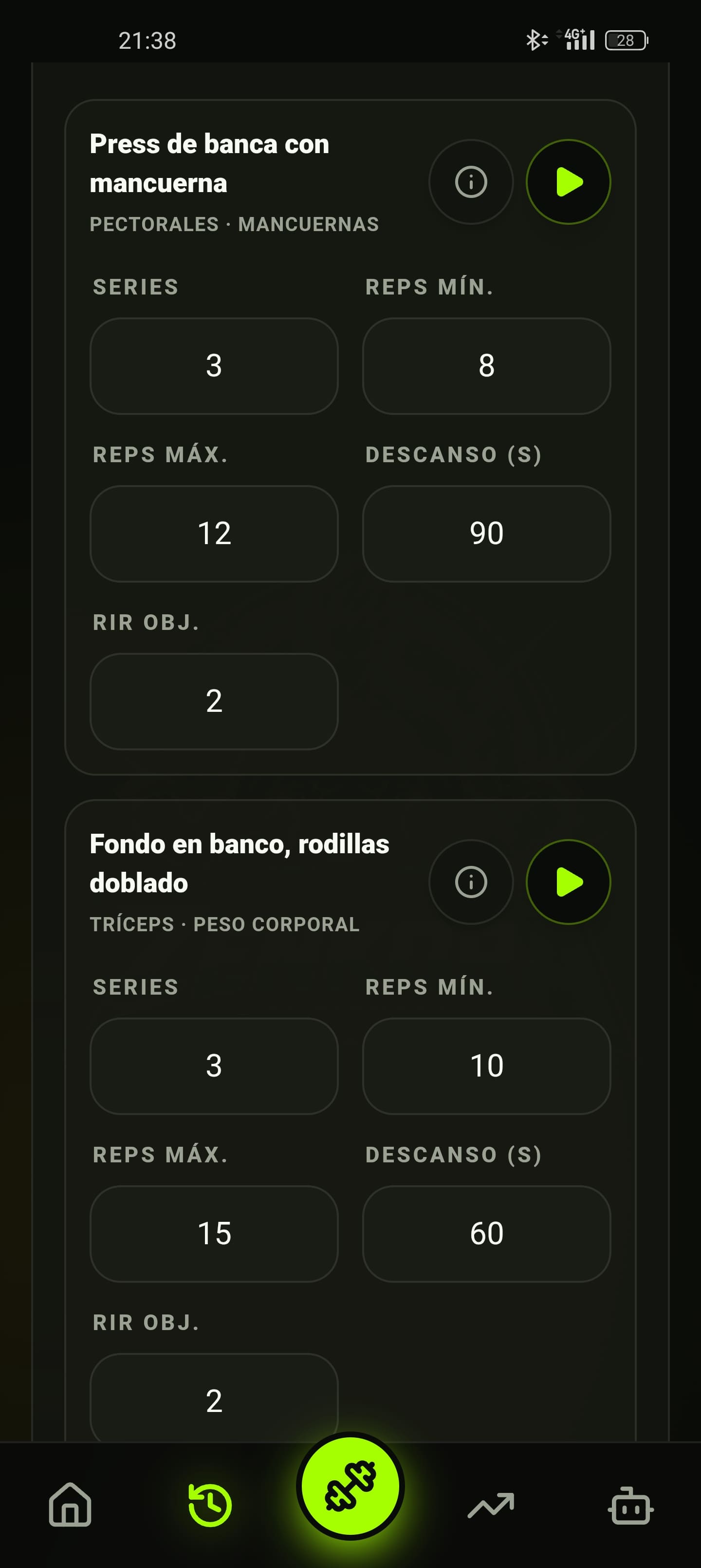 Tracker en Vivo